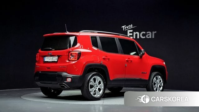 Jeep Renegade 2021 Красный из Кореи
