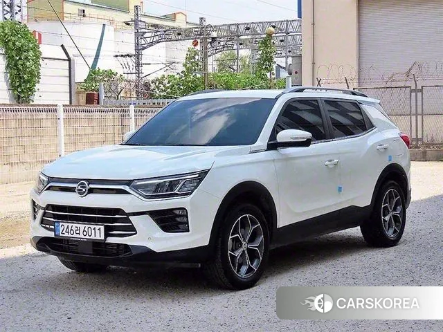 Ssangyong Beautiful Korando 2022 Белый из Кореи