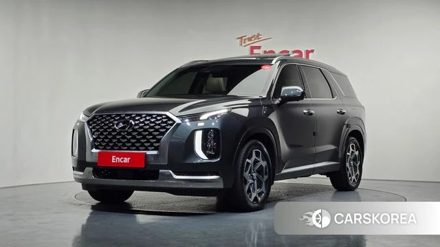Hyundai Palisade 2021 Серый из Кореи