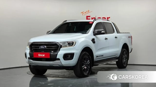 Ford Ranger 3rd Generation 2022 Белый из Кореи