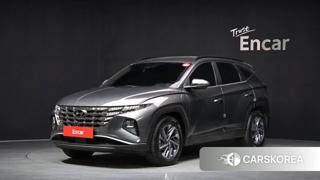 Hyundai Tucson Hybrid (NX4) 2021 Темно-зеленый из Кореи