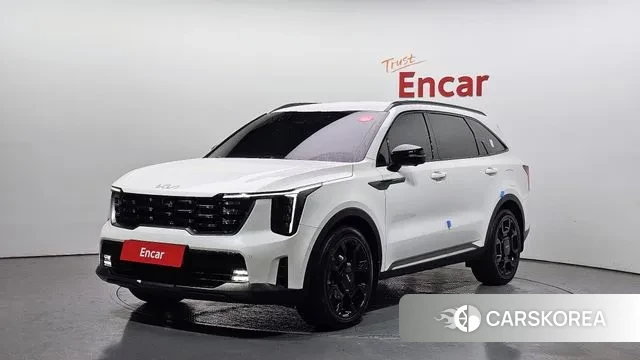 Kia The New Sorento 4th Generation 2024 Белый из Кореи
