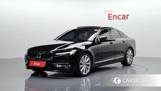 Volvo S90 2018 Черный из Кореи