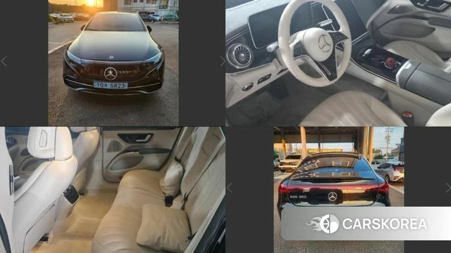 Mercedes-Benz EQS V297 2022 Черный из Кореи