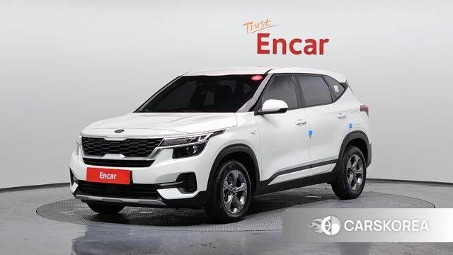 Kia Seltos 2021 Белый из Кореи