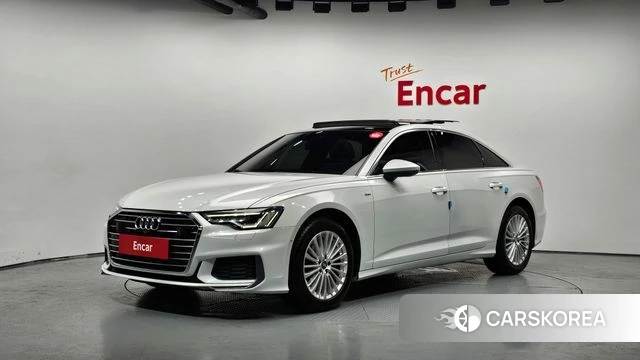 Audi A6 (C8) 2020 Белый из Кореи