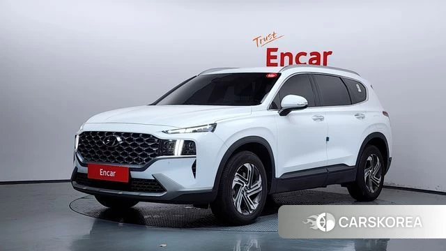 Hyundai The New Santa Fe 2021 Белый из Кореи