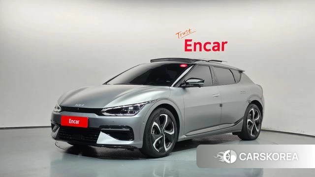 Kia EV6 2022 Серый из Кореи
