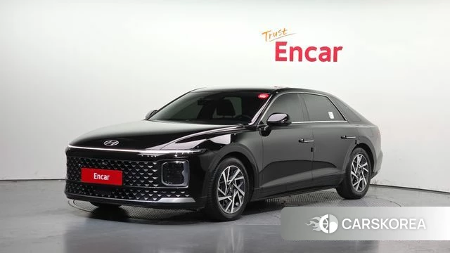 Hyundai Grandeur (GN7) 2023 Черный из Кореи