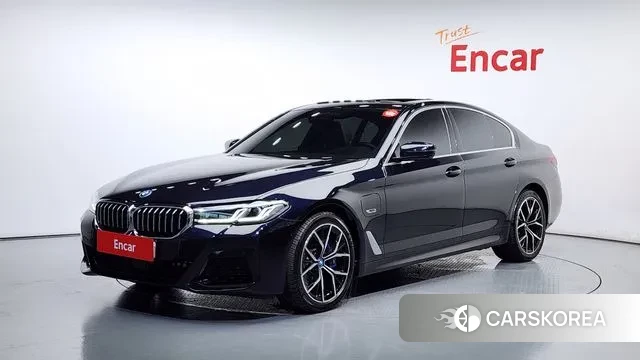 BMW 5 Series (G30) 2023 Синий из Кореи