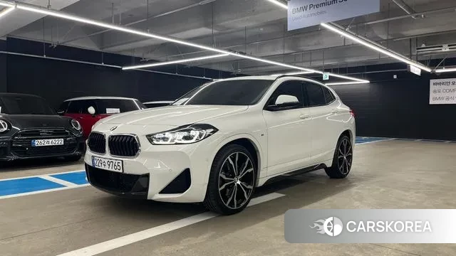 BMW X2 (F39) 2022 Белый из Кореи