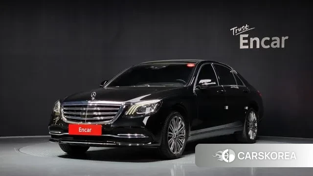 Mercedes-Benz S-Class W222 2019 Черный из Кореи
