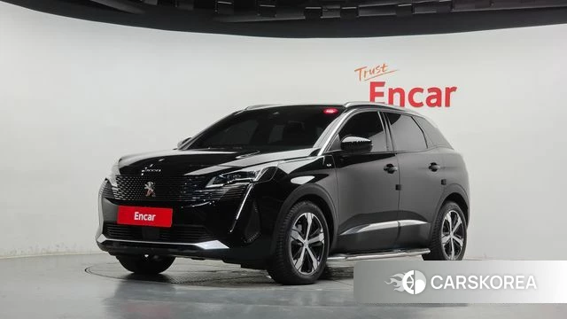Peugeot 3008 second generation 2022 Черный из Кореи
