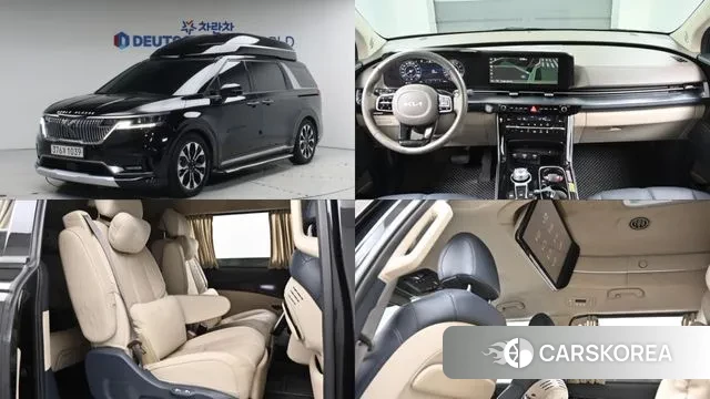 Kia Carnival 4th generation 2022 Черный из Кореи