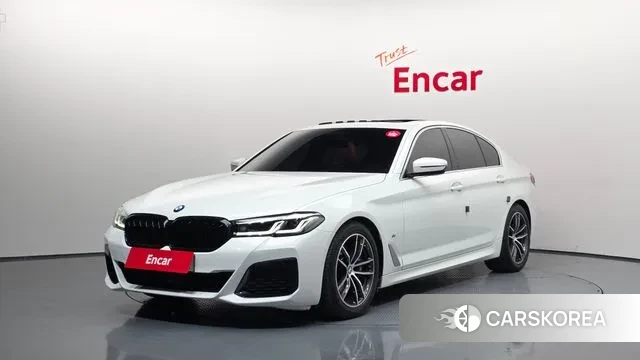 BMW 5 Series (G30) 2022 Белый из Кореи