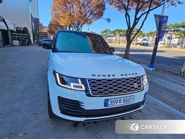 Land Rover Range Rover 4th Generation 2018 Белый из Кореи
