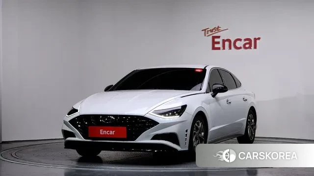 Hyundai Sonata (DN8) 2021 Белый из Кореи