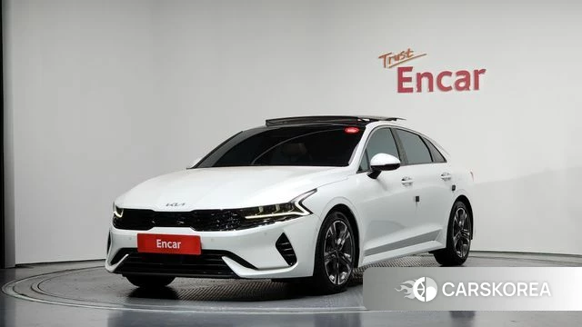 Kia K5 Hybrid 3rd Generation 2022 Белый из Кореи