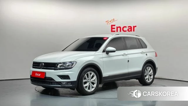 Volkswagen Tiguan second Generation 2018 Белый из Кореи