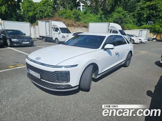 Hyundai Grandeur Hybrid (GN7) 2024 Белый из Кореи