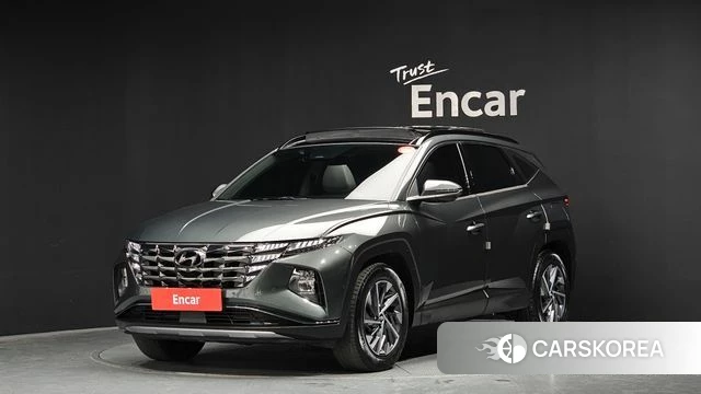 Hyundai Tucson Hybrid (NX4) 2021 Серый из Кореи