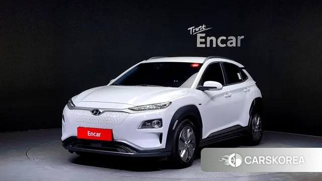 Hyundai Kona Electric 2020 Белый из Кореи