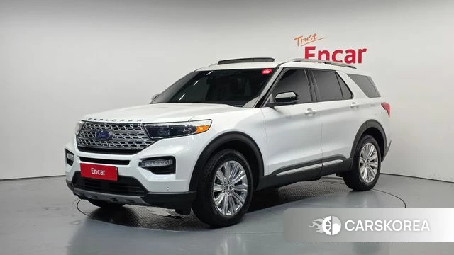 Ford Explorer 6th Generation 2022 Белый из Кореи