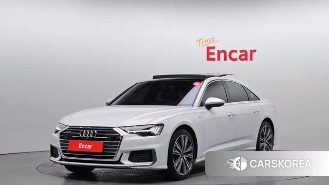 Audi A6 (C8) 2023 Белый из Кореи