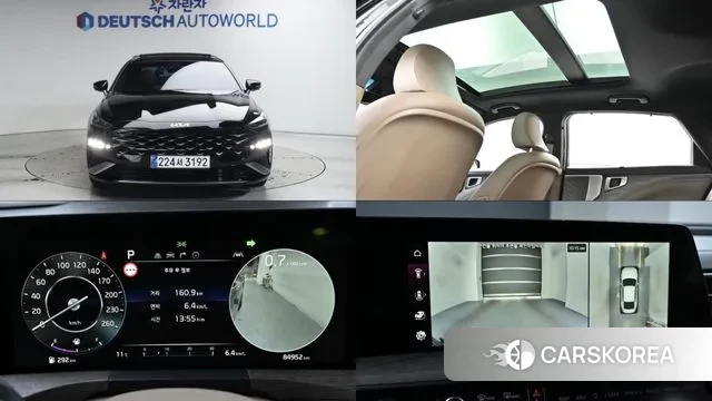 Kia K8 2021 Черный из Кореи