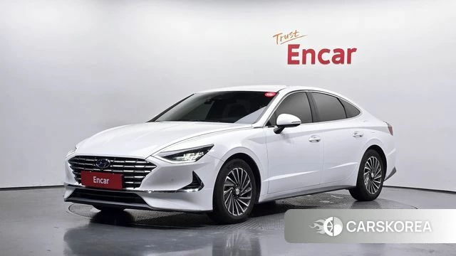 Hyundai Sonata Hybrid (DN8) 2022 Белый из Кореи