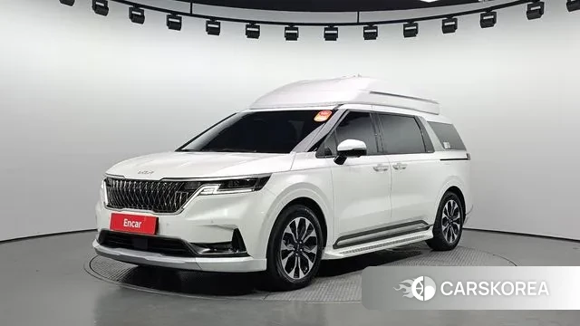 Kia Carnival 4th generation 2023 Белый из Кореи