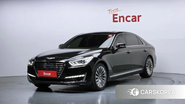 Genesis EQ900 2018 Черный из Кореи