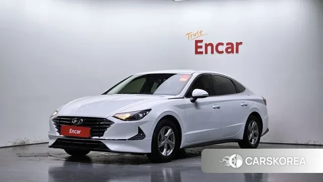 Hyundai Sonata (DN8) 2019 Белый из Кореи