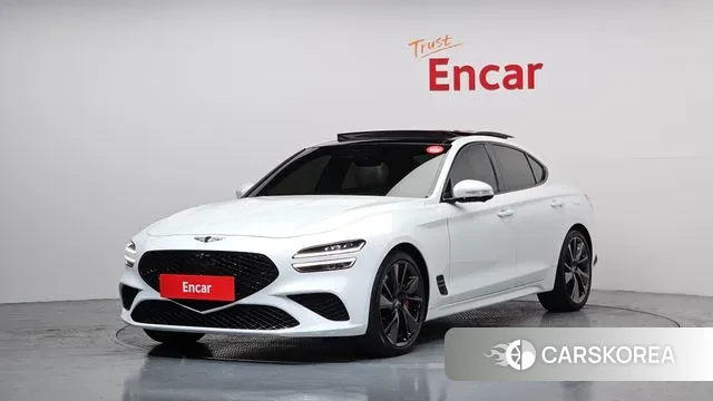 Genesis The New G70 2021 Белый из Кореи