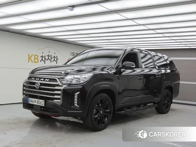 Ssangyong The New Rexton Sports Cannes 2021 Черный из Кореи