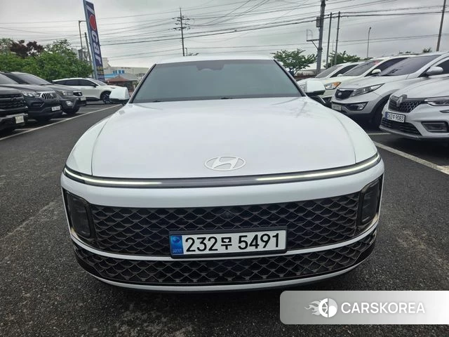 Hyundai Grandeur Hybrid (GN7) 2023 Белый из Кореи