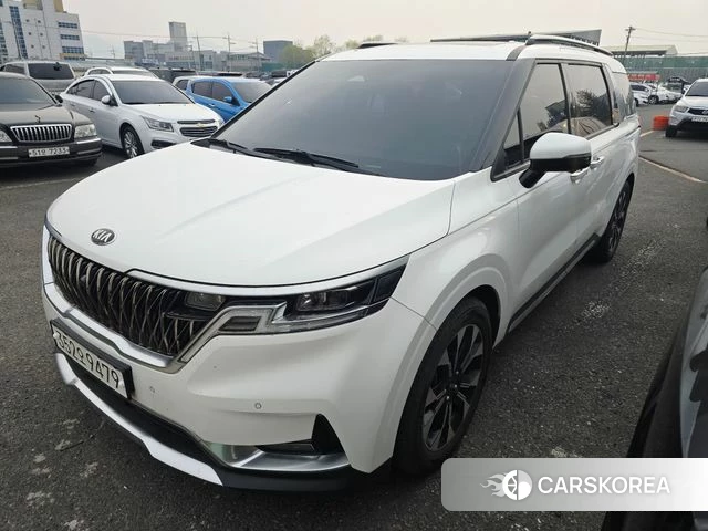 Kia Carnival 4th generation 2021 Белый из Кореи