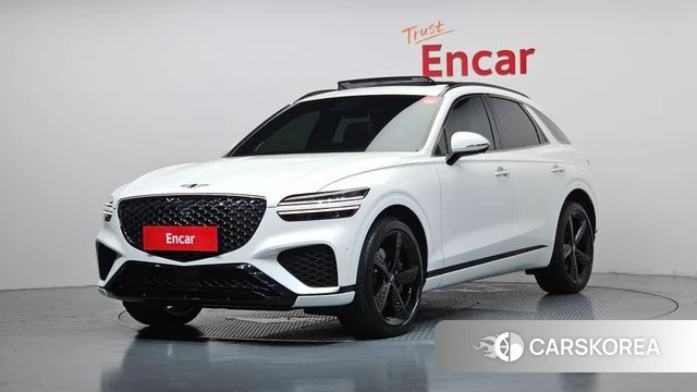 Genesis GV70 2021 Белый из Кореи