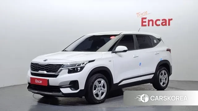 Kia Seltos 2021 Белый из Кореи