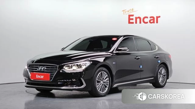 Hyundai Grandeur IG Hybrid 2019 Черный из Кореи