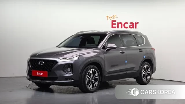 Hyundai Santa Fe TM 2018 Серый из Кореи