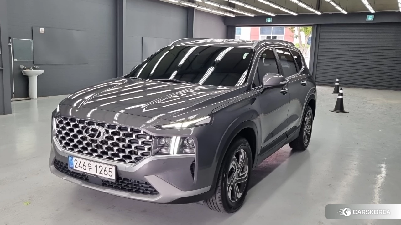 Hyundai The New Santa Fe 2020 Серый из Кореи