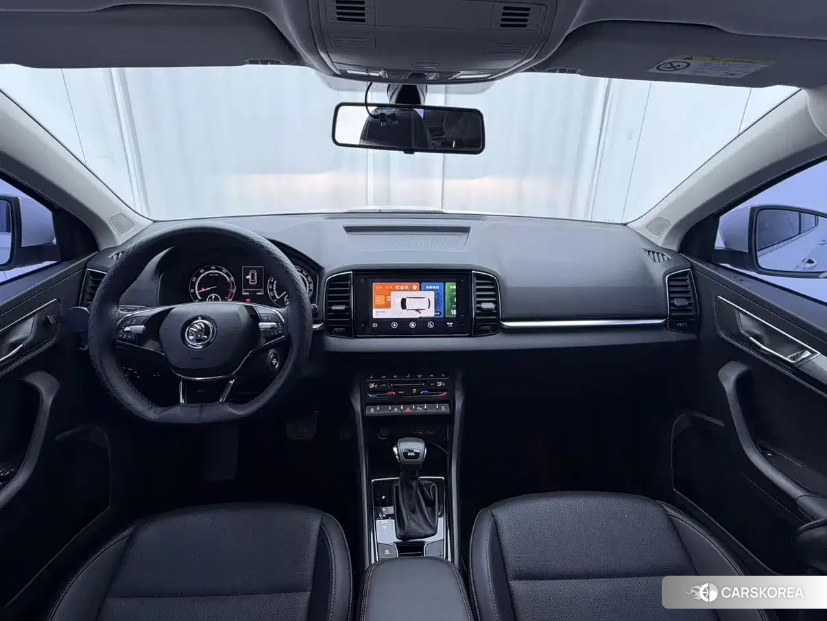 Skoda Karoq 2022 Белый из Китая