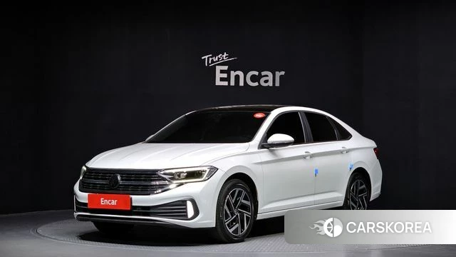 Volkswagen 7th Generation of Jetta 2023 Белый из Кореи