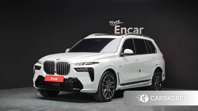 BMW X7 (G07) 2024 Белый из Кореи