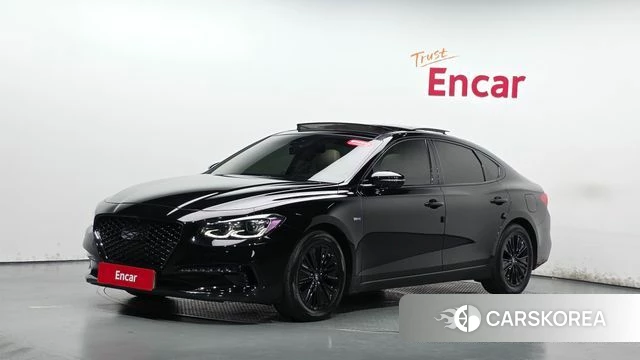 Hyundai Grandeur IG Hybrid 2019 Черный из Кореи