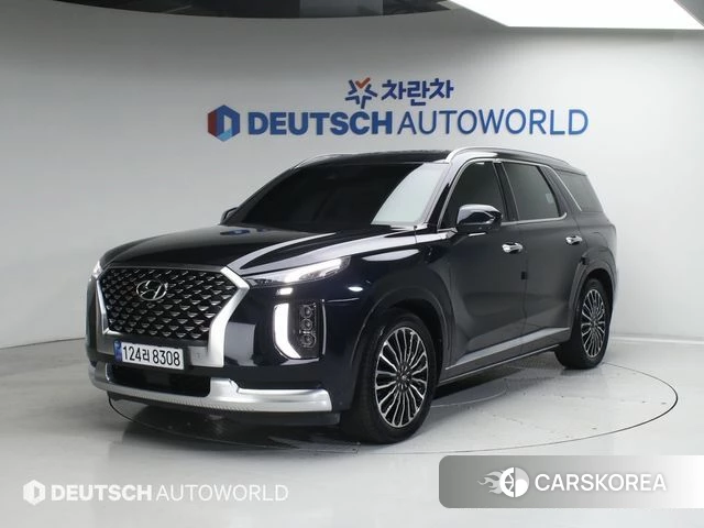 Hyundai Palisade 2021 Синий из Кореи
