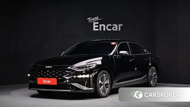 Kia K8 Hybrid 2021 Черный из Кореи