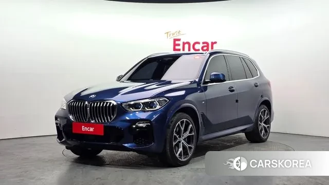 BMW X5 (G05) 2021 Синий из Кореи