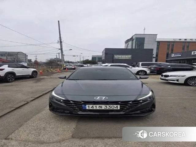 Hyundai Avante (CN7) 2021 Серый из Кореи